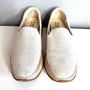 TOMS - Jocelyn, Women’s Espadrille/Sneaker, Cream, Size 7.5, EUC